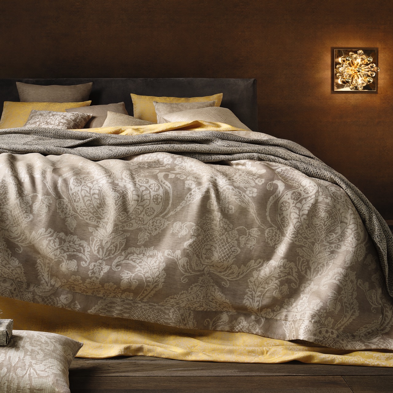 Leitner Leinen Bettüberwurf Imperial Leitner Leinen Bettüberwurf Imperial