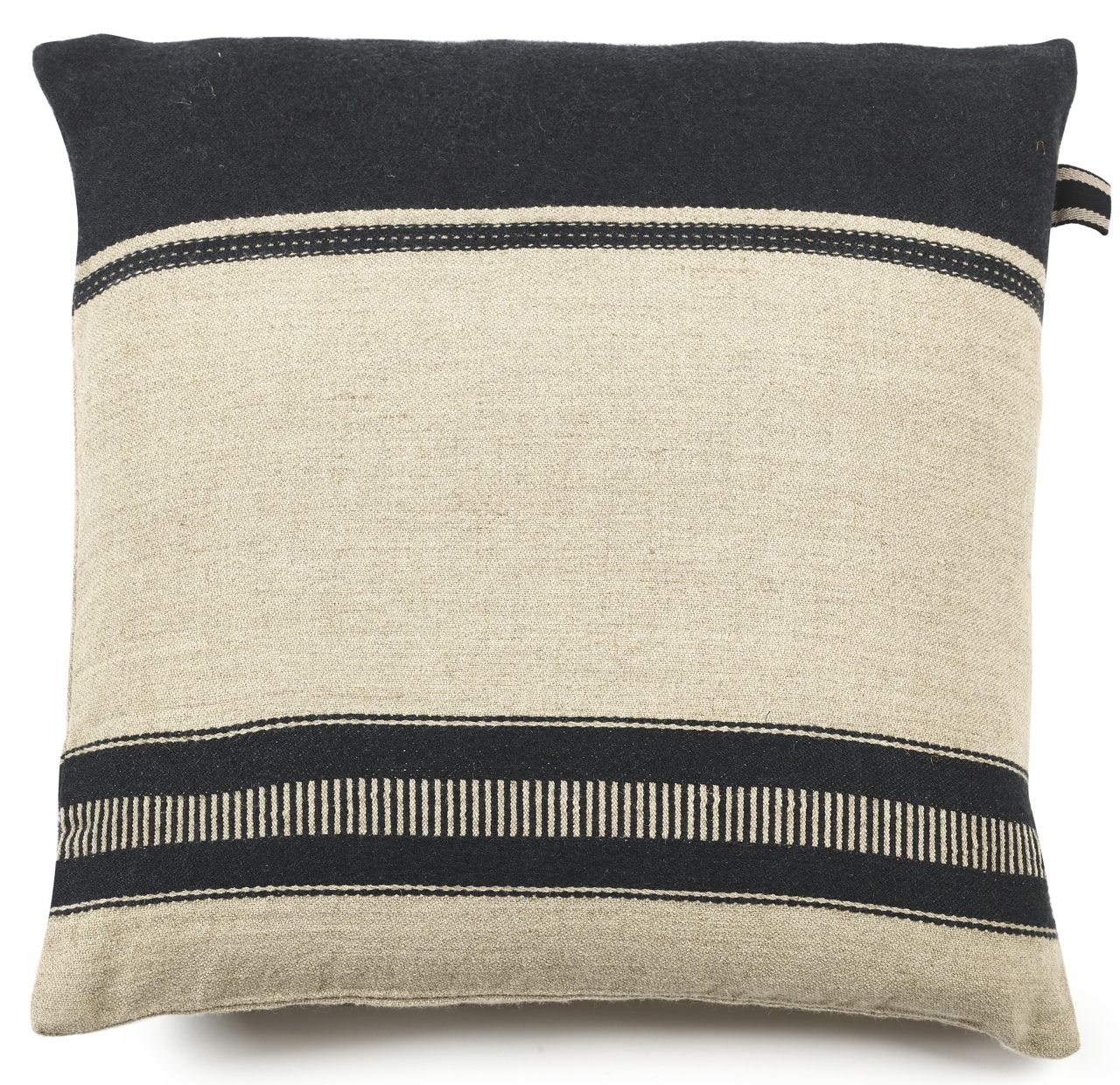 Libeco Kissenbezug Marshall multi/beige/schwarz 63x63 cm Libeco Kissenbezug Marshall multi/beige/schwarz 63x63 cm