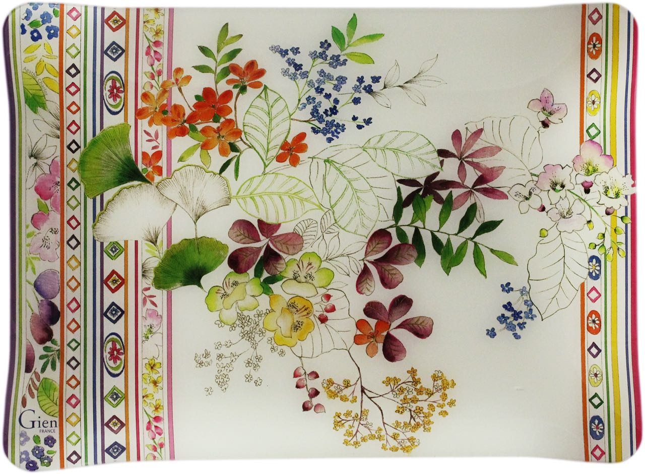 Gien Tablett Bagatelle klein Gien Tablett Bagatelle klein