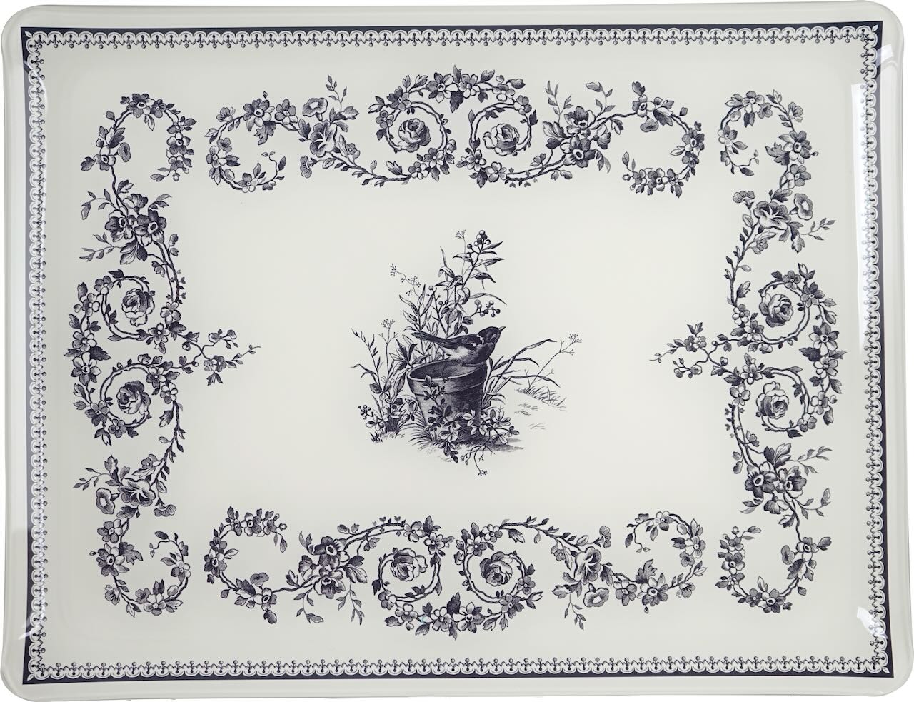 Gien Tablett Depareillees bleu klein Gien Tablett Depareillees bleu klein