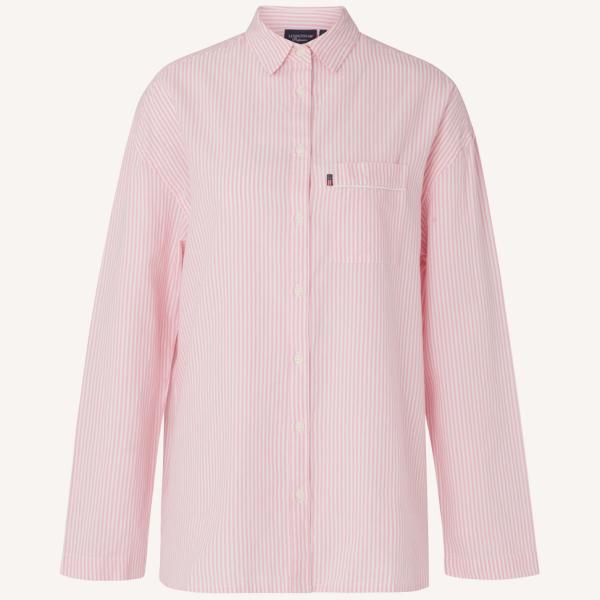 Lexington Pyjama Jennifer rosa/weiß