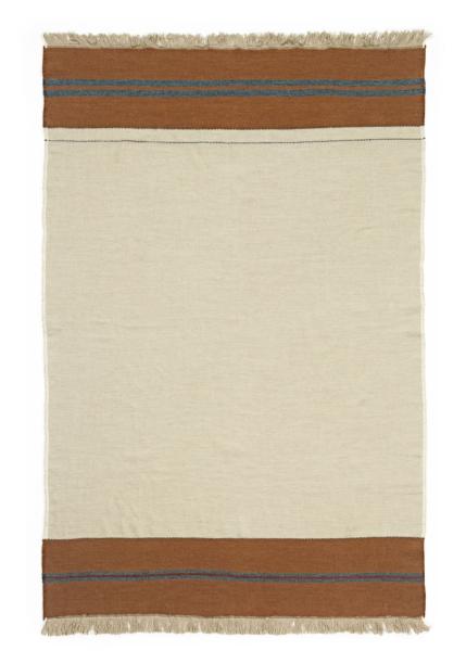 Libeco Plaid Highland stripe nnatur/braun/grau/lederbraun