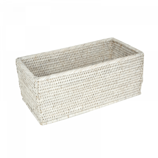 Korb Box offen Togo weiss